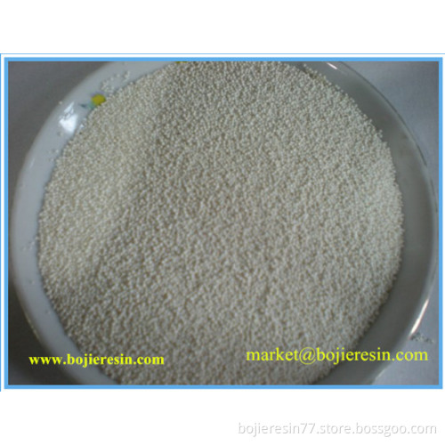 Chelating Resin - Cu, Ni, Zn, Cd removal BMAH